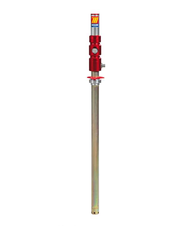 Paineilmatoiminen öljypumppu pituus 940mm 180 - 220 L astioille pumppaus suhde 1 : 1 Mod. 601