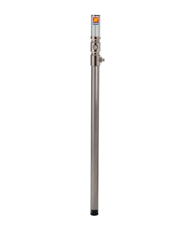 Ilmatoiminen ruostumatonta terästä siirtopumppu pituus 940mm pumppaus suhde 1 :1 35L/min Mod.501X