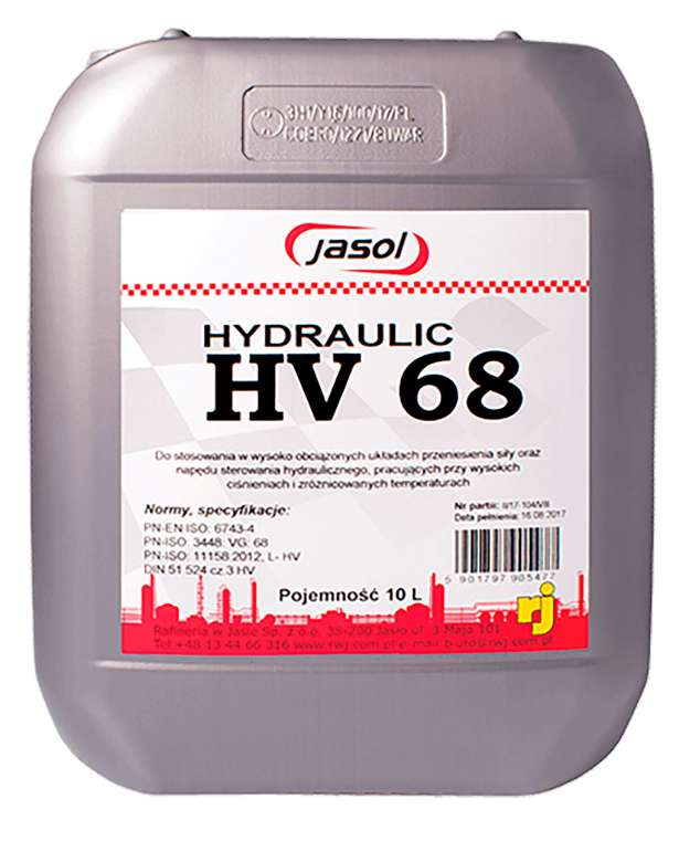 JASOL HYDRAULIC HV 68 - 20L
