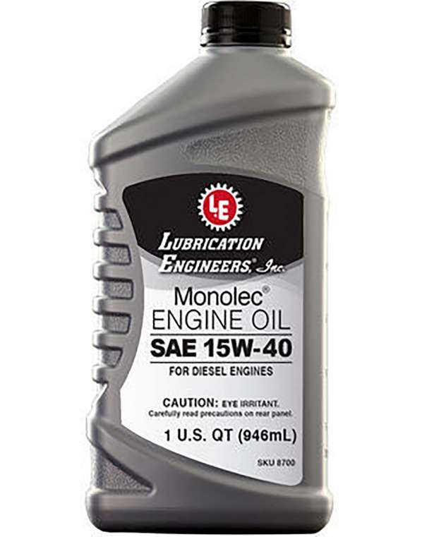 LE 8700 Monolec Engine Oil 15W-40 0,946 l